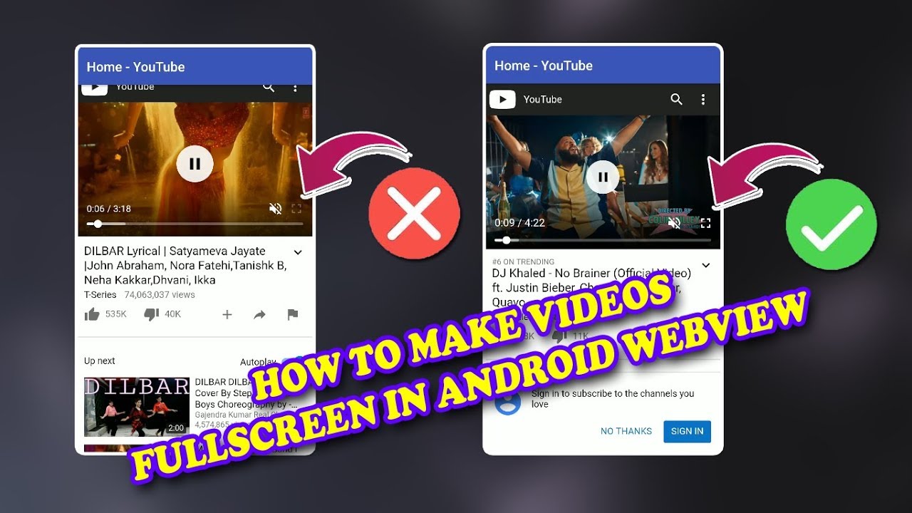 How To Enable Fullscreen Mode In Any Videos In Webview Android Studio Tutorial Monster Techno - magic 8 ball picks roblox admin commands youtube