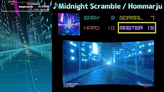 【グルコス比較動画】Midnight Scramble (MASTER) 【クロノサークル】