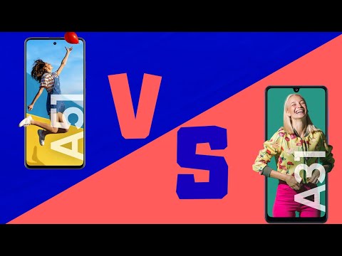    Samsung A31 vs A51 CUAL ES MEJOR    Comparativa en ESPA OL de ambos SMARTPHONE   