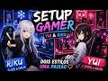 Mini vlog do setup 🎮 Yui &amp; ❄️Riku (DUBLADO EM PT - BR) Neon Duality ⚡ | YR