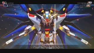 SD Gundam G Generation Cross Rays - Freedom and Strike Freedom Gundam Attacks