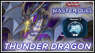 7th Max Rank with Grass Thunder Dragon - Decklist and Replays [Yu-Gi-Oh! Master Duel]