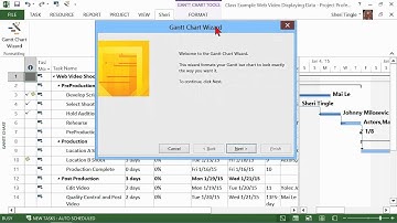 Microsoft Office Project 2013 Tutorial: Formatting with the Gantt Chart Wizard | K Alliance