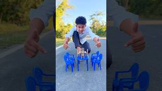 Wow 😮 chair 🪑 table unboxing 😨😱 #shorts