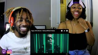 Twins React To Tyga, Chris Brown - Nasty (Official Video) REACTION