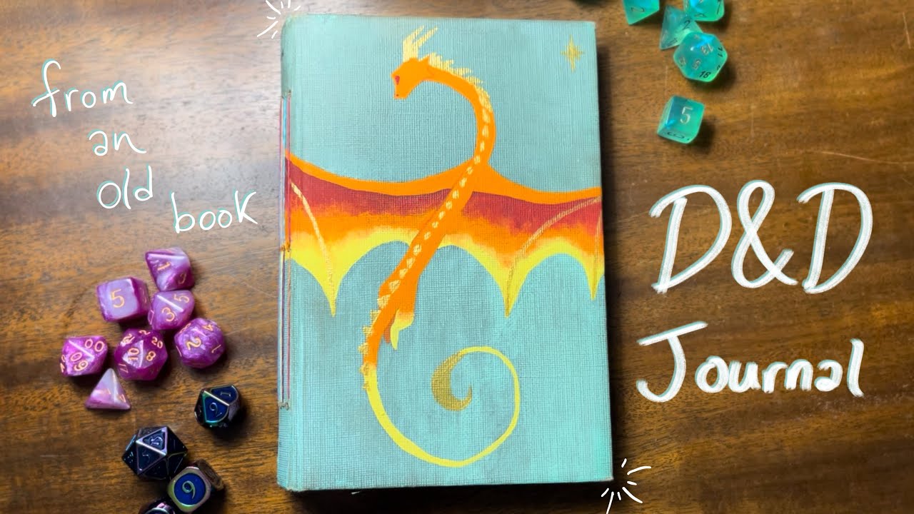 Making a New D&D Journal out of an Old Book