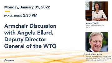 Armchair Discussion with the Deputy Director General of the WTO - 2022 WITC