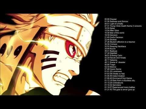 Naruto Shippuden Sad Songs   Naruto Sad Soundtrack Collection COMPLETE