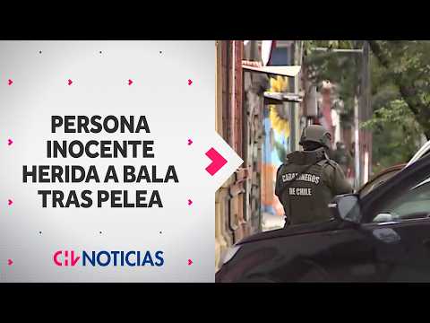 Brawl ends with innocent victim wounded by gunfire