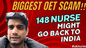 BIGGEST OET SCAM 2024 | RE-SIT  OET EXAM OR GO BACK INDIA 🇮🇳 #oetscam #uknurse #oet #gnm #norcet