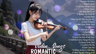 2 Hours Emotional Violin Love Songs for Reflection | Romantic Instrumentals With Deep Feelings