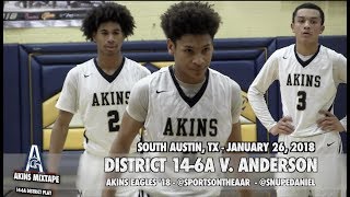 Akins Eagles Basketball Mixtape (v. Anderson)