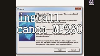 Cara install driver printer canon pixma mp287 lengkap