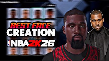 Best Kanye West Face Creation Tutorial 2K26! Yeezy on NBA 2K26