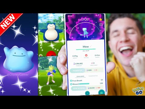 Pokemon GO: How to Catch the Rare Shiny Ditto!