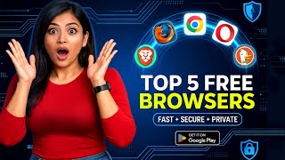 Top 5 Best FREE Android Browsers 2026 🌍 High Secure - Best Fast & Private Browser 🔥 screenshot 5