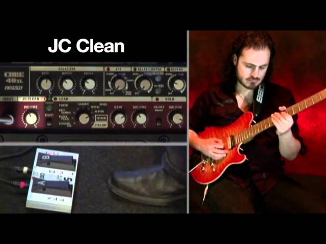 CUBE-40XL Guitar Amplifiers Overview - YouTube