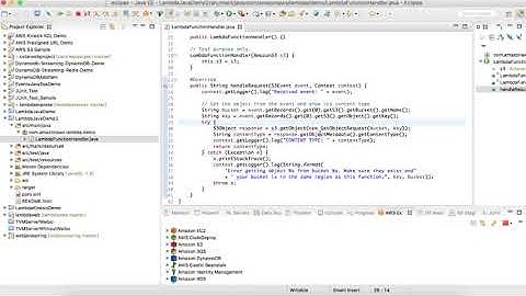 04  构建第一个Lambda函数Eclipse IDE