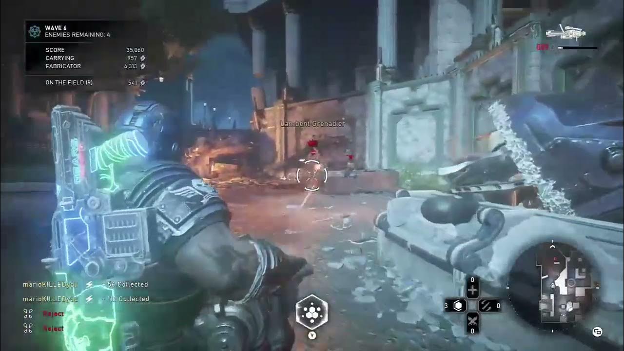 Gears 5, Clocktower, Inconceivable, FREEZING GRENADIERS, Gunner, HORDE FRENZY, Clayton (0419