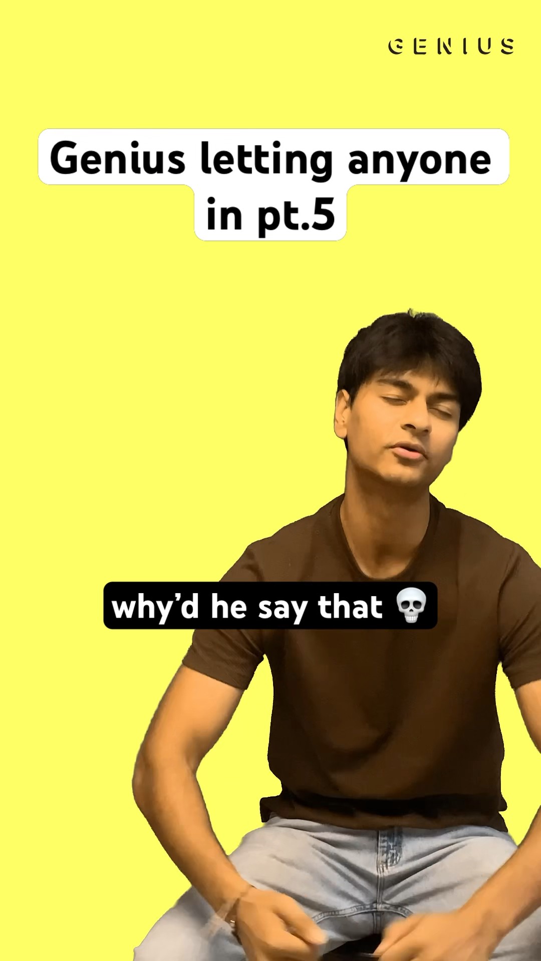 Genius Letting Anyone In Pt 5 funny skimask geniuslyrics comedy Genius Letting Anyone In Pt 5 funny skimask geniuslyrics comedy