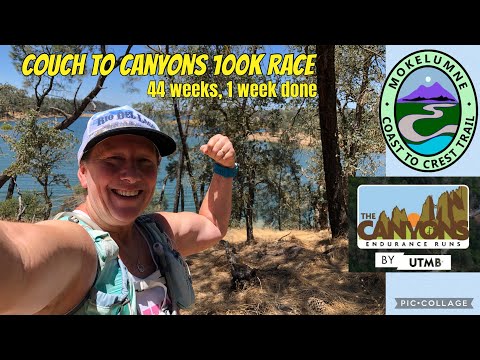 Couch to Canyons 100k race | 44 weeks, 1 week down! 🏃♀️🥳