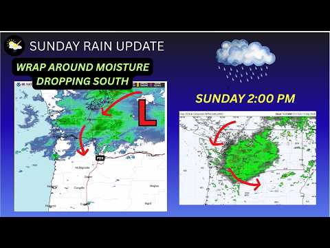Portland Weather, Sunday Rain Update, 7day Forecast