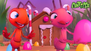 Gingerbread Dream Home! 🍬🏠 | 🐛 Antiks & Insectibles 🐜 | Funny Cartoons for Kids | Moonbug