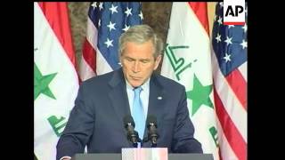 President Bush Has Told Iraqi Prime Minister Nouri Al-Maliki The United States Is Willing To Make Ch