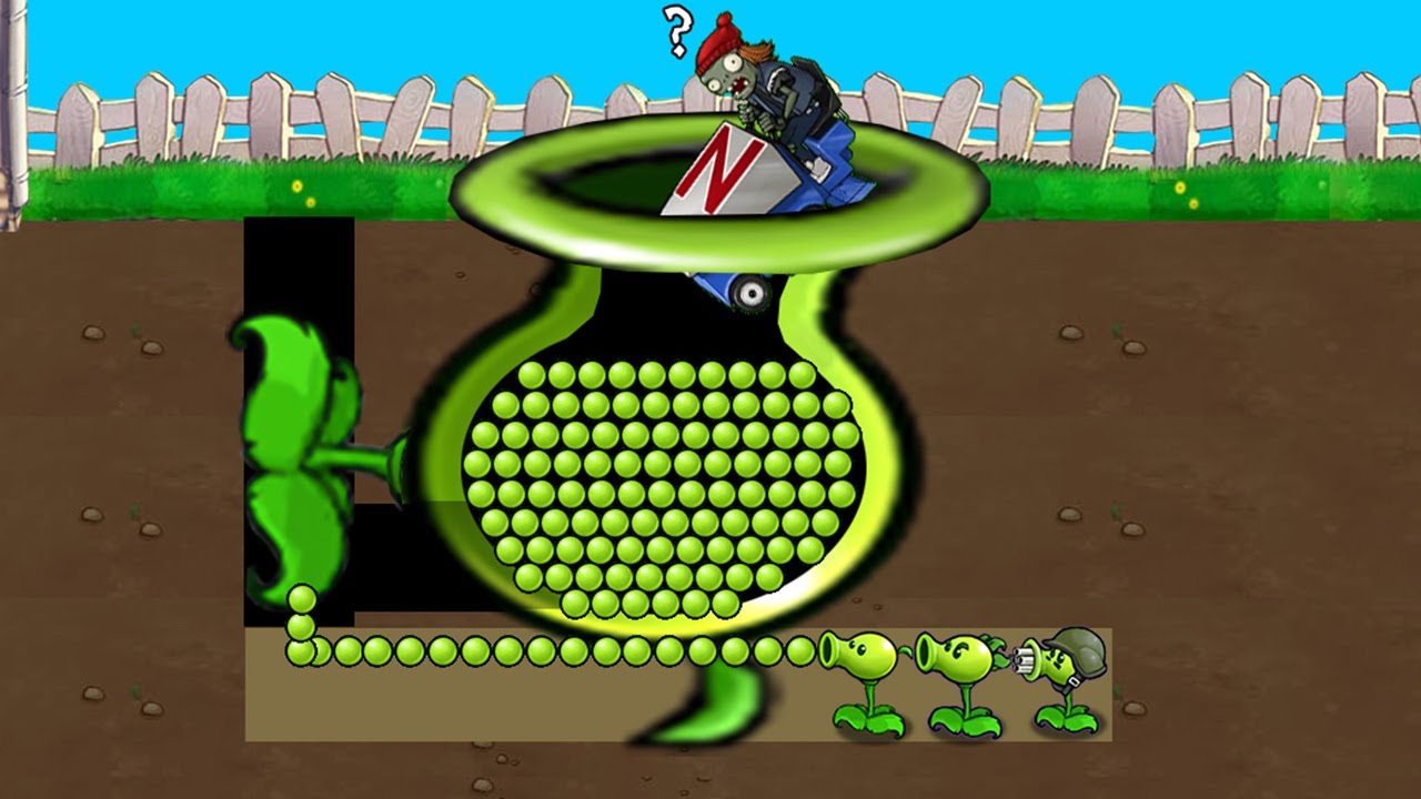 Strongest Fusion Plant. 170 Plants Vs. Zombies PvZ Plus pvz funny moments