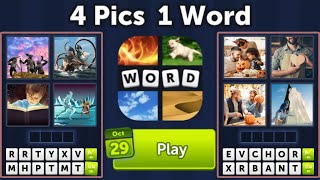 4 Pics 1 Word Daily Puzzle Answers October 29, 2025