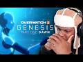 The Overwatch Lore Is DEEP.. First time reacting to Overwatch Genesis