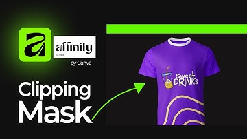 How to use CLIPPING MASK In Affinity By Canva