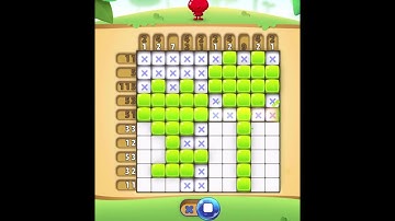 Nono Crossing Picture Nonogram Level 71 #gameplay #puzzle