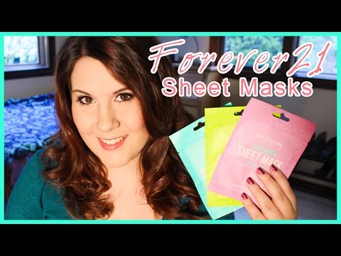 Wideo: Forever 21 Cucumber and Lavender Love & Beauty Sheet Review Review