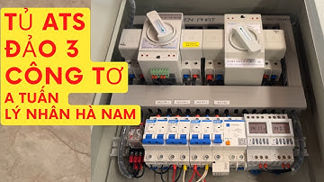 Tủ ATS đảo 3 công tơ điện tự động gửi A Tuấn Lý Nhân Hà Nam - DITICO