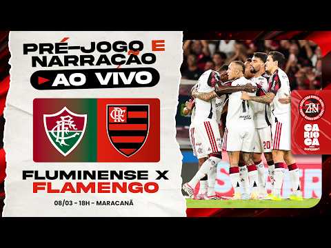 FLUMINENSE X FLAMENGO | FINAL - CARIOCÃO 2026 | PRÉ-JOGO E NARRAÇÃO (AO VIVO)