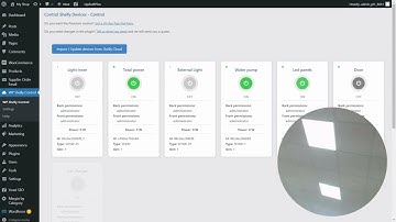 Control Shelly device from WordPress