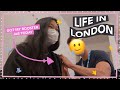 Living in London: Booster shot, art haul, running errands and beginner watercolour | Vlogmas 2021