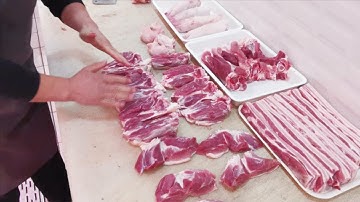 Brother Dao teaches you to easily cut pork knuckle! 【Dao Peng】