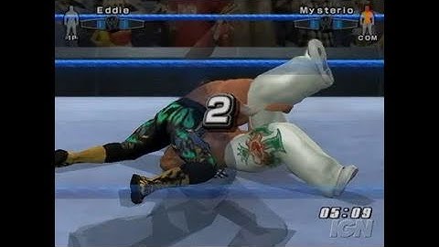 WWE SmackDown vs. Raw 2006 PlayStation 2 Gameplay - Eddie