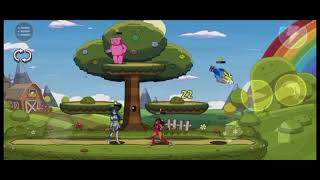 PUNCH TV: Slitheris, Shishima, Buffy, April, Willow VS Forever Friends | GAMER MODE | Won this time