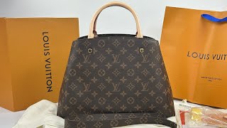 Louis Vuitton LV Handheld crossbody Montaigne bag 41056