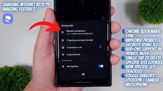 Samsung Internet 19 Beta - What's New? screenshot 4