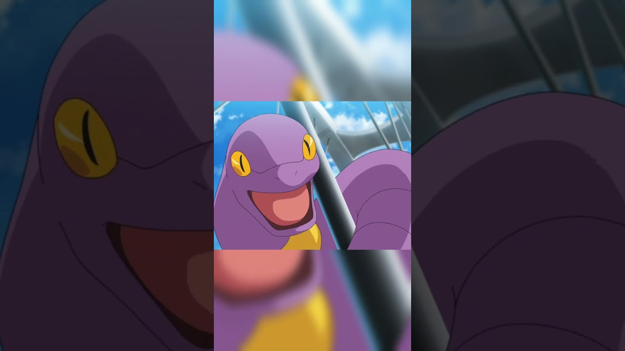 Goh catches a Grimer & an Ekans