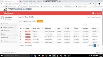 aplikasi surat kendaraan dengan sms gammu berbasis web php dan mysql