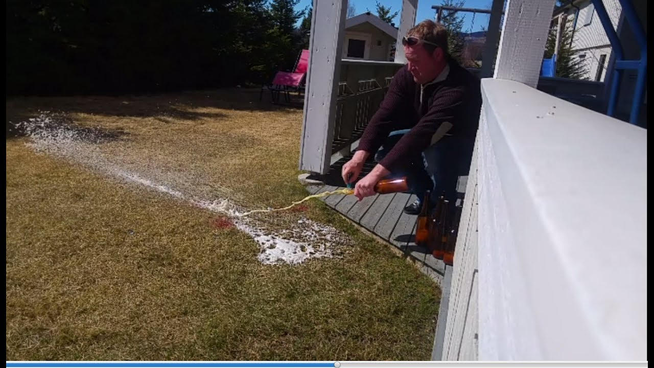 Over carbonated beer Beer bottle bombs How not to carbonate beer