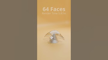 Cloth animation 1 Face vs 65k Faces. 🔥🔥 #blender #3d #fyp #3dart