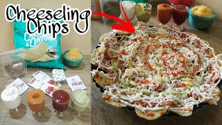 How to make CHEESELING CHIPS at Home || cafe style cheeselingchips cheese