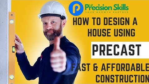 "How to Design a Modular House Using Precast Concrete – Fast & Affordable Construction!" Civil engg