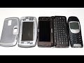 Крутые Nokia легенды из 2000-х. Ретро антикварные телефоны Nokia E90, Nokia 7710. Nokia 6210